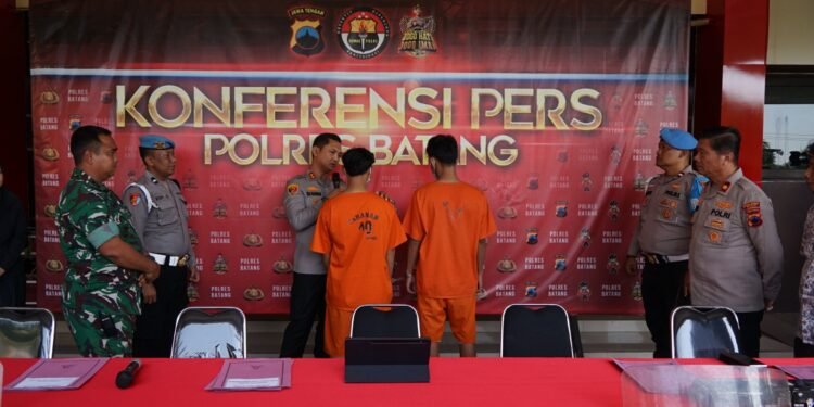 Dua Pemuda Pelaku Perusakan Gedung DPRD Batang Ditetapkan Tersangka