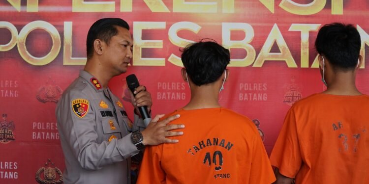 Dua Pemuda Pelaku Perusakan Gedung DPRD Batang Ditetapkan Tersangka