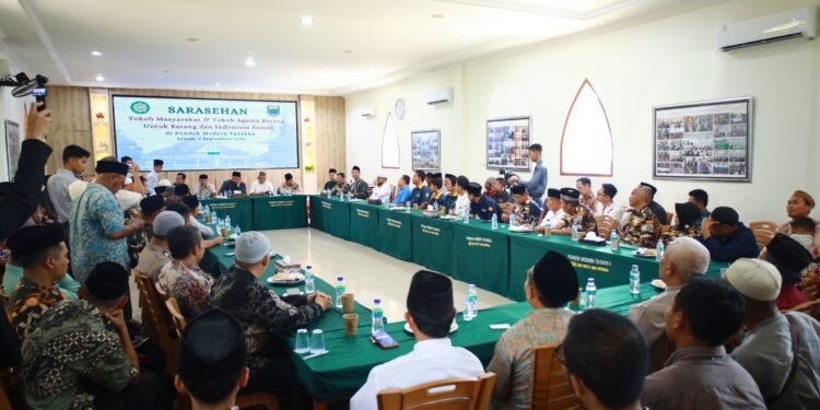 Jaga Kondusifitas dan Kamtibmas, Tazakka Gelar Sarasehan Tokoh