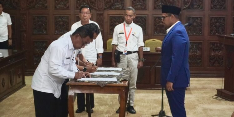 Pemkab Batang Lakukan Rotasi Jabatan, Lima Pejabat Eselon II Dilantik Posisi Baru