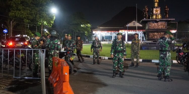 Kodim 0736/Batang Bersama Unsur Terkait Gelar Patroli Mandiri Jaga Kamtibmas