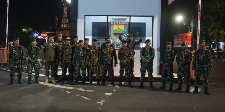 Kodim 0736/Batang Bersama Unsur Terkait Gelar Patroli Mandiri Jaga Kamtibmas