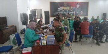 Kodim 0736/Batang Gelar Bakti Sosial Donor Darah