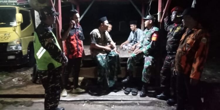Jaga Keamanan Lingkungan, Koramil 03/Gringsing Ajak Warga Aktifkan Kembali Pos Kampling