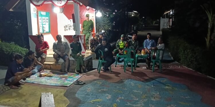 Siskamling Dioptimalkan, Kodim Batang Terjunkan Babinsa Berikan Pendampingan