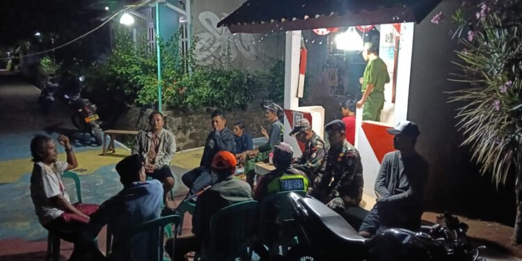 Siskamling Dioptimalkan, Kodim Batang Terjunkan Babinsa Berikan Pendampingan