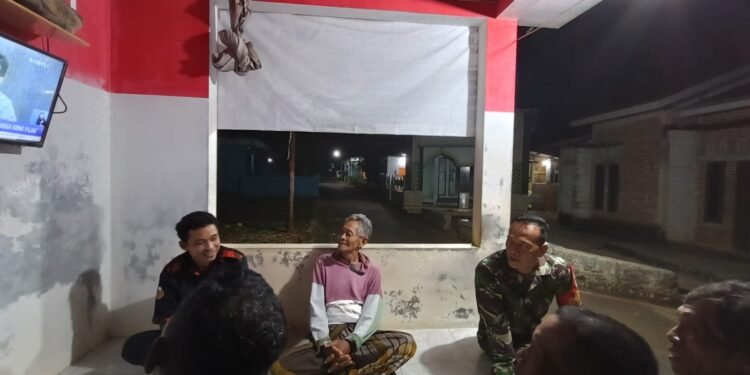 Siskamling Dioptimalkan, Kodim Batang Terjunkan Babinsa Berikan Pendampingan