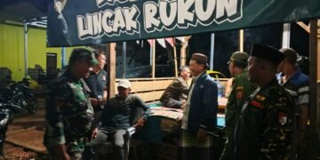 Minimalisir Tindak Kejahatan Babinsa Ajak Warga Giatkan Kembali Siskamling