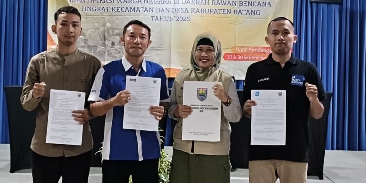 BPBD Batang Gandeng Pegiat Medsos Publikasi Informasi Kebencanaan