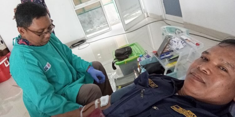 Kodim 0736/Batang Gelar Bakti Sosial Donor Darah