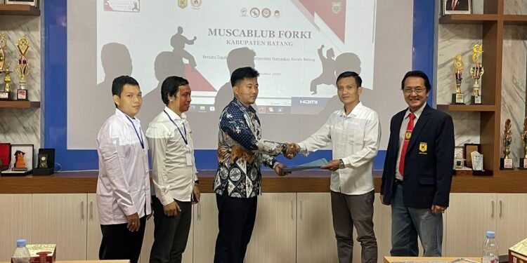 Tri Adi Susanto Terpilih Aklamasi Pimpin FORKI Batang