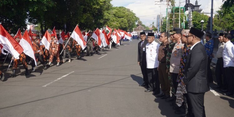 Kirab Kesaktian Pancasila, Batang Gaungkan Persatuan