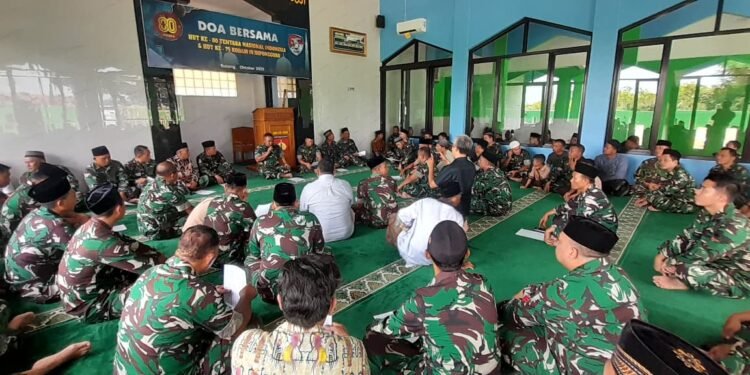 Jelang HUT ke-80 TNI dan ke-75 Kodam IV/Diponegoro, Kodim 0736/Batang Gelar Doa Bersama