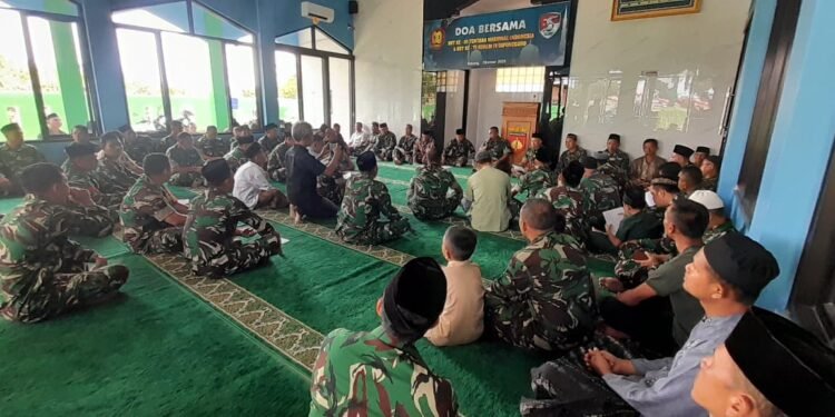Jelang HUT ke-80 TNI dan ke-75 Kodam IV/Diponegoro, Kodim 0736/Batang Gelar Doa Bersama