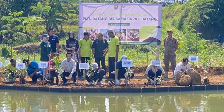 BPI Tanam Ratusan Pohon Bersama Pemkab Batang