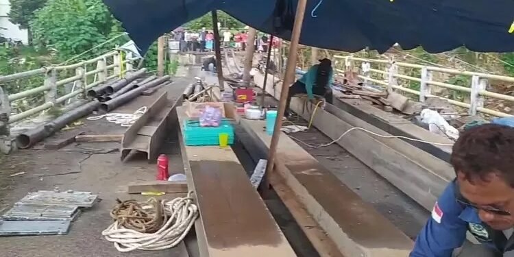 Terapkan Konstruksi Terbaru, Jembatan Kali Belo Makin Kokoh