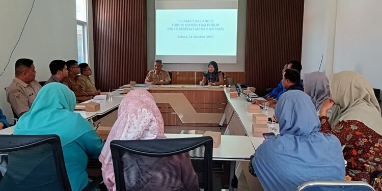 Gelar Diskusi, Dinkes Batang Upayakan Percepatan Layanan