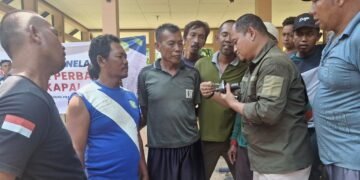 Perawatan Mandiri, DKP dan PLTU Batang Latih Nelayan Perbaiki Mesin Kapal