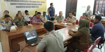 Musim Hujan, BPBD Batang Perkuat TRC Bekali Pelatihan