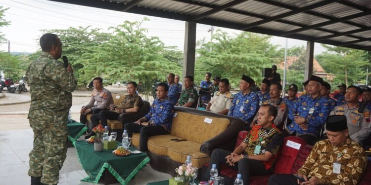 Peletakan Batu Pertama Pembangunan Koperasi Desa Merah Putih, Dandim Pastikan Pembangunan dimulai di Tujuh Titik