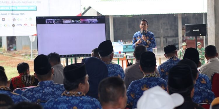 Peletakan Batu Pertama Pembangunan Koperasi Desa Merah Putih, Dandim Pastikan Pembangunan dimulai di Tujuh Titik