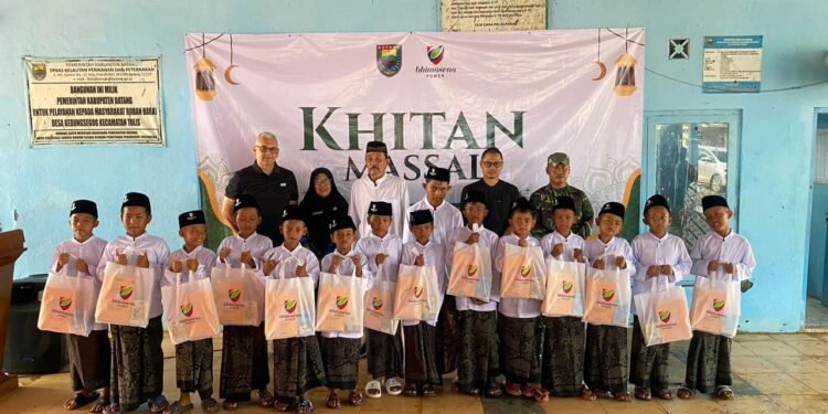 BPI Batang Gelar Khitan Massal untuk Anak Nelayan