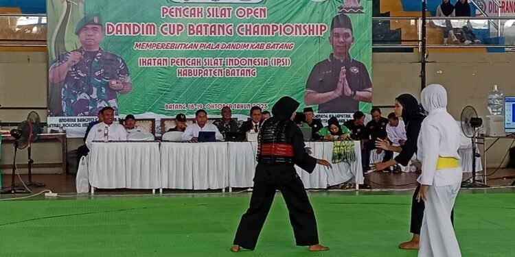 Ratusan Pendekar Silat Berburu Talenta Baru di Dandim Cup Batang 2025