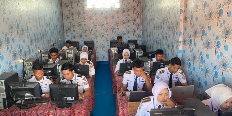Antusias Pelajar, SMK Bintara Batang Gelar TKA Gelombang Pertama