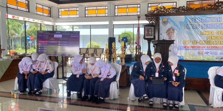 Tanamkan Karakter Siswa, Disdikbud Batang Gelar LCC Pancasila