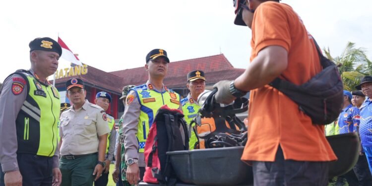 Musim Hujan Tiba, Polres Batang Pastikan Seluruh Personel Siap Diterjunkan