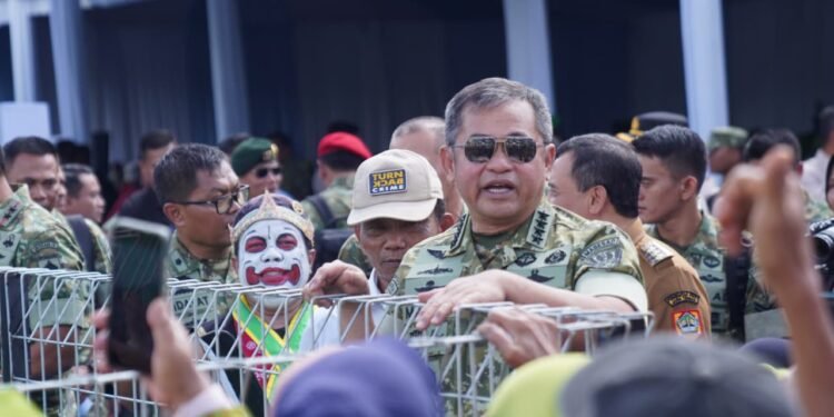 Dorong Swasembada Pangan Nasional, Kasad Resmikan Pompa Hidram di Banyumas