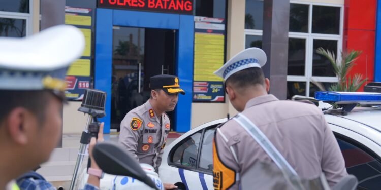 Operasi Zebra Candi 2025 Dimulai, Polres Batang Utamakan Teguran Humanis