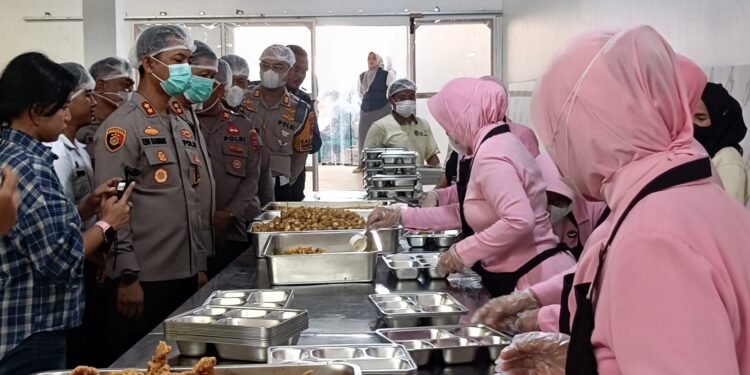 SPPG Polres Batang Beroperasi, Jaga Kualitas Olahan Menu