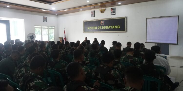Penekanan Dandim Batang, Tingkatkan Kewaspadaan di Saat Musim Penghujan