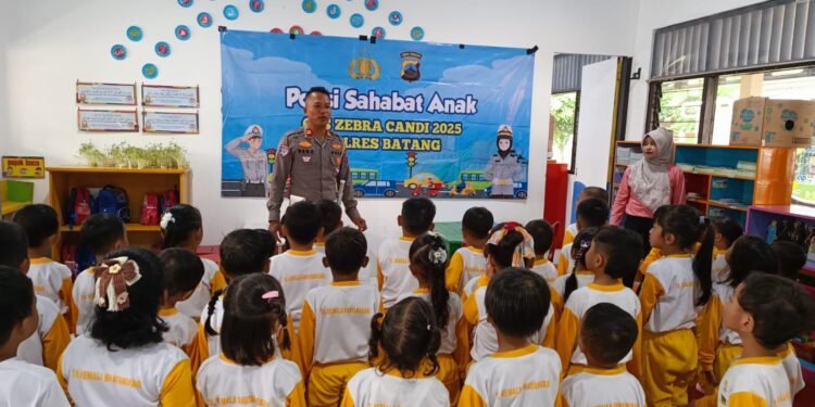Operasi Zebra Candi 2025, Satlantas Batang Tanamkan Kesadaran Berlalin Sejak Usia Dini