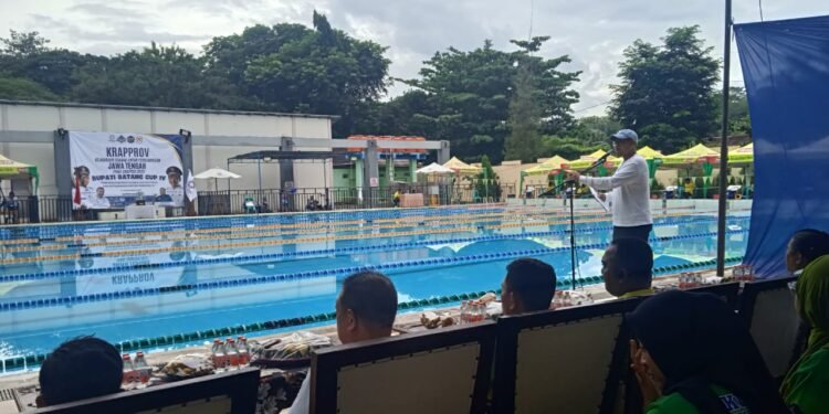 Jadi Tuan Rumah Krapprov, Bupati Batang Tuntaskan Pembangunan Fasilitas Renang di 2027
