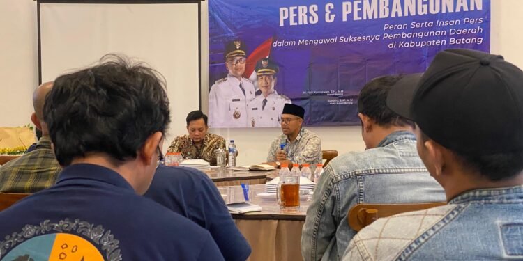 Bupati Batang Paparkan Visi Pembangunan Daerah di Hadapan Insan Pers