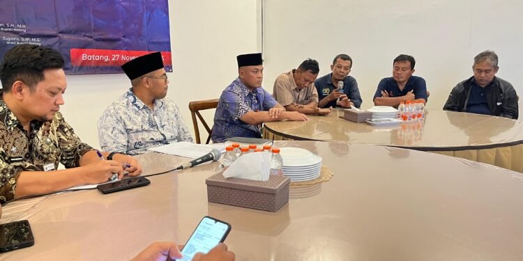 Bupati Batang Paparkan Visi Pembangunan Daerah di Hadapan Insan Pers