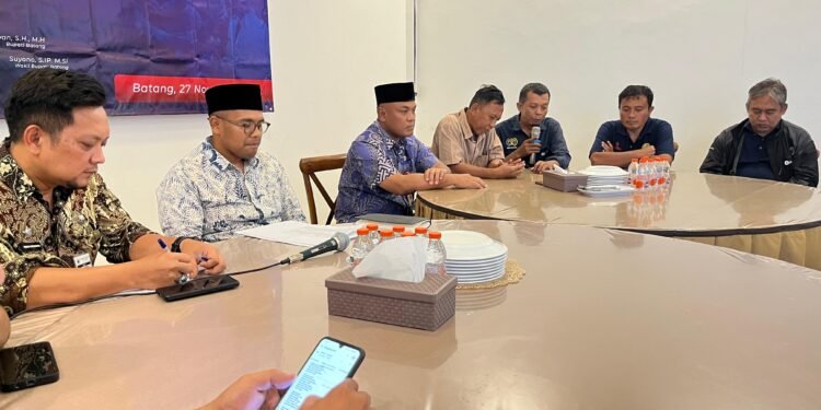 Bupati Batang Paparkan Visi Pembangunan Daerah di Hadapan Insan Pers