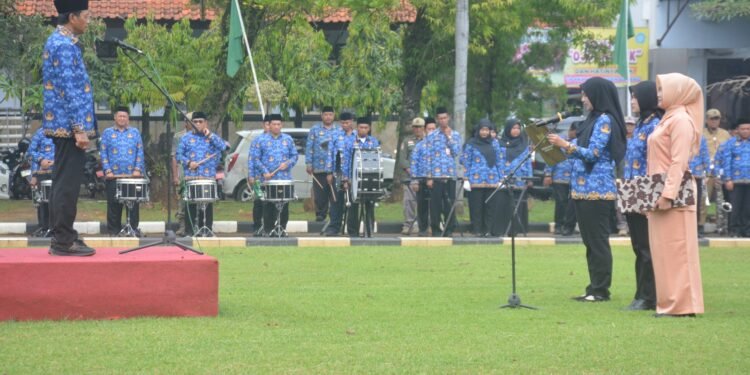 HUT KORPRI dan DWP, Wabup Batang Tekankan Integritas dan Pelayanan Publik