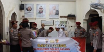 Reserse Polri 78 Tahun: Satreskrim Polres Batang Tunjukkan Kepedulian Lewat Aksi Sosial