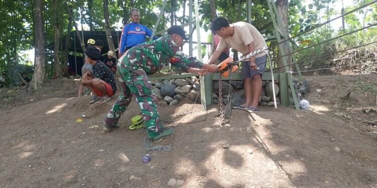 Prajurit Kodam IV/Diponegoro bersinergi hadirkan Jembatan bagi Warga Kalikurmo
