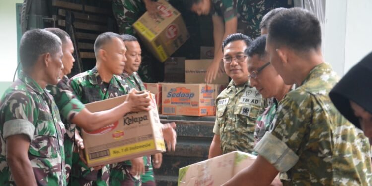 Dari Kodam IV/Diponegoro untuk Aceh dan Sumatera: Uluran Tangan untuk warga yang tertimpa musibah