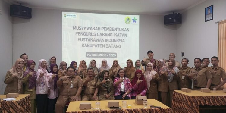 Tingkatkan Profesionalisme Pustakawan, Disperpuska Batang Bentuk Pengurus IP