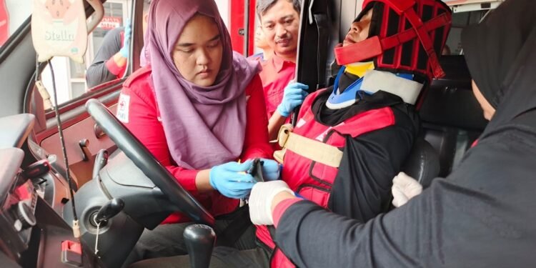 Korps Sukarelawan PMI Batang Dalami Metode Pertolongan Pertama