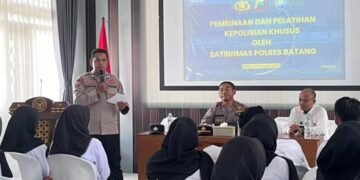 Antisipasi Gangguan Kamtib, Satbinmas Polres Batang Latih Pengamanan Lapas