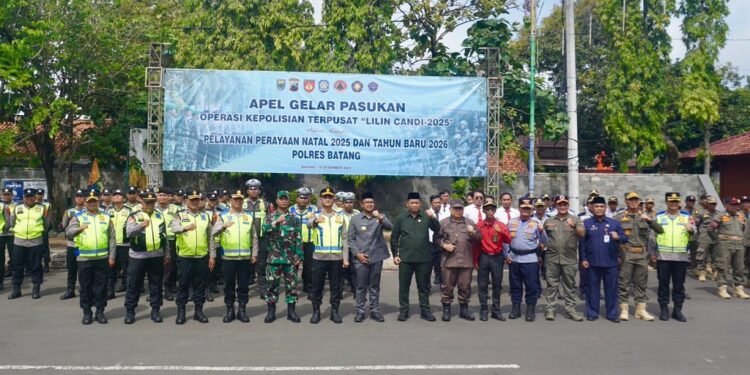 Batang Gelar Operasi Lilin Candi 2025, 353 Personel Disiagakan Amankan Nataru