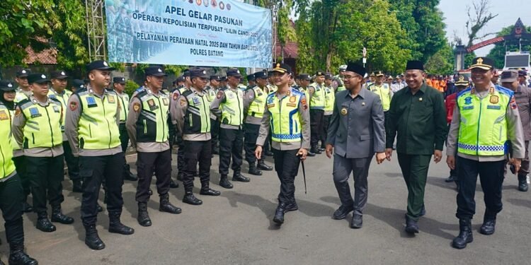 Batang Gelar Operasi Lilin Candi 2025, 353 Personel Disiagakan Amankan Nataru