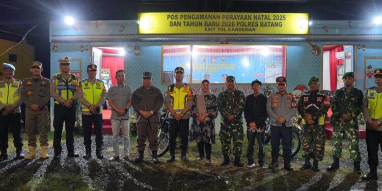 Forkopimda Batang Gelar Patroli Bersama, Amankan Malam Pergantian Tahun