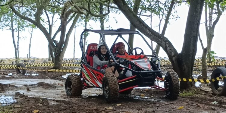 Wahana Gokart, Uji Adrenalin Pengunjung Safari Beach Jateng